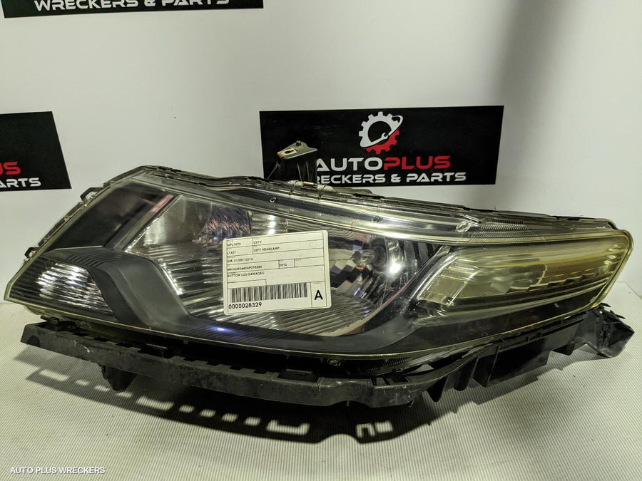 2009-2013 Honda City Left Headlamp