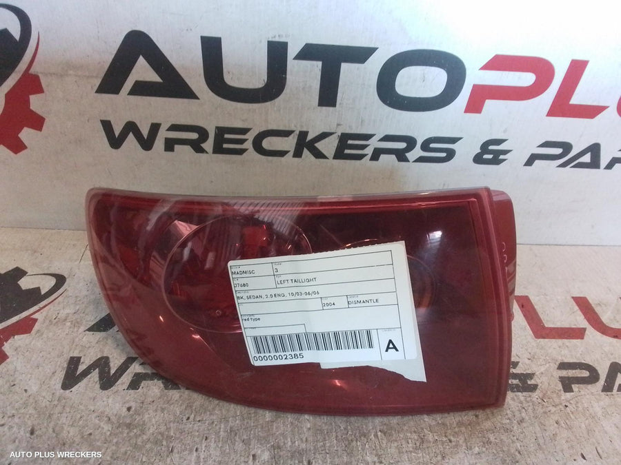 2004 Mazda 3 Left Taillight