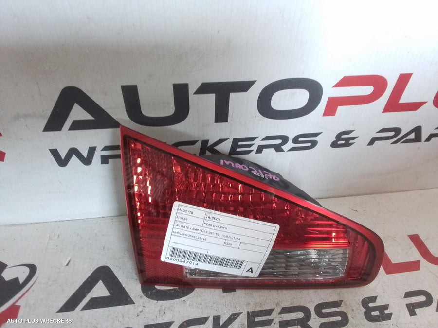 2009 Subaru Tribeca Rear Garnish