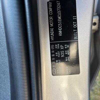 2012 Hyundai I30 Bonnet