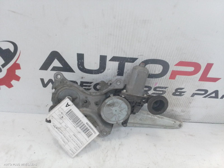 2012-2018 Toyota Corolla Right Rear Wnd Reg Motor