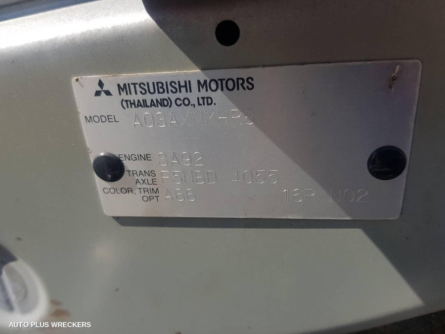 2013 Mitsubishi Mirage Pwr Dr Wind Switch
