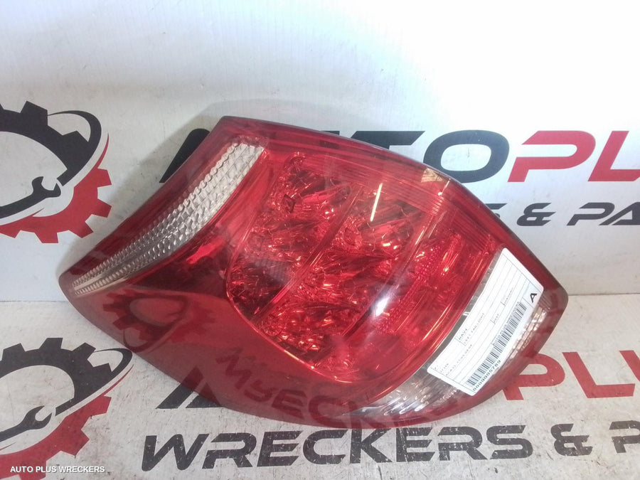 2007 Toyota Rav4 Left Taillight