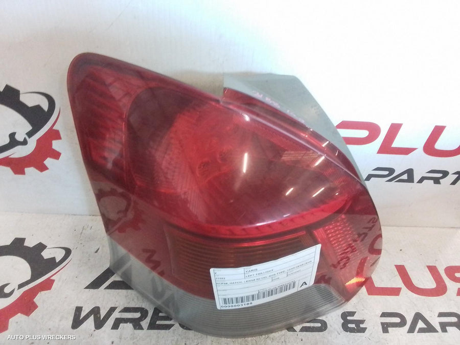 2006 Toyota Yaris Left Taillight