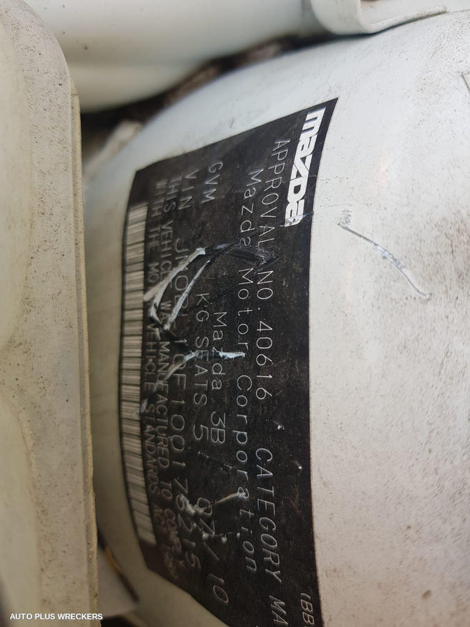 2010 Mazda 3 Instrument Cluster