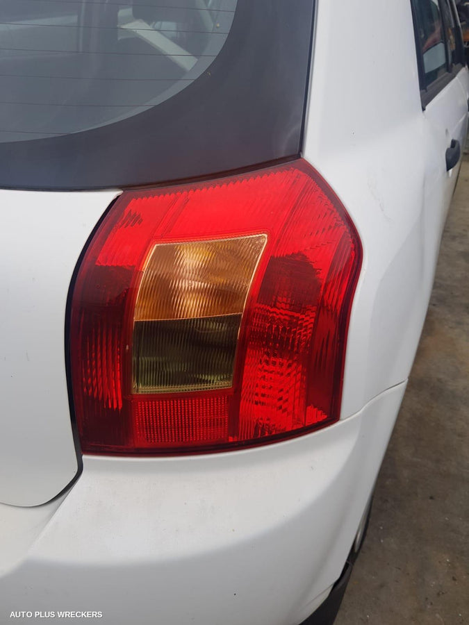 2002 Toyota Corolla Left Taillight