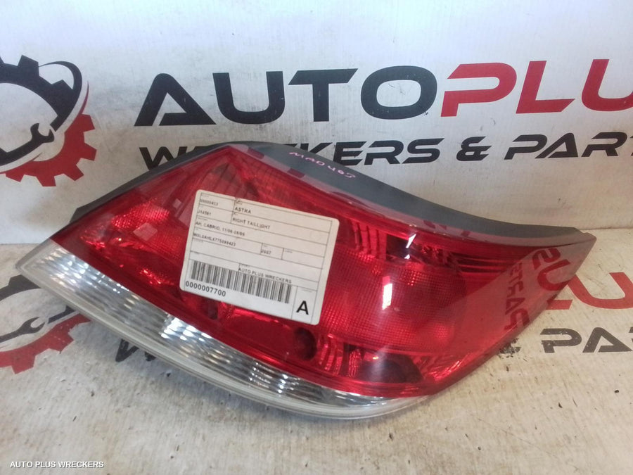 2006-2009 Holden Astra Right Taillight