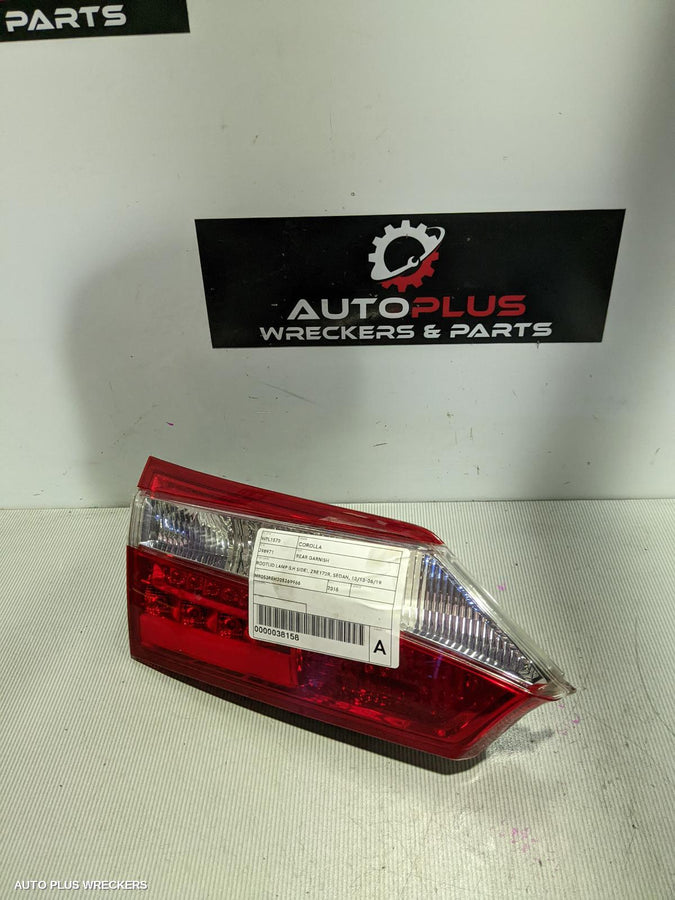 2013-2019 Toyota Corolla Rear Garnish