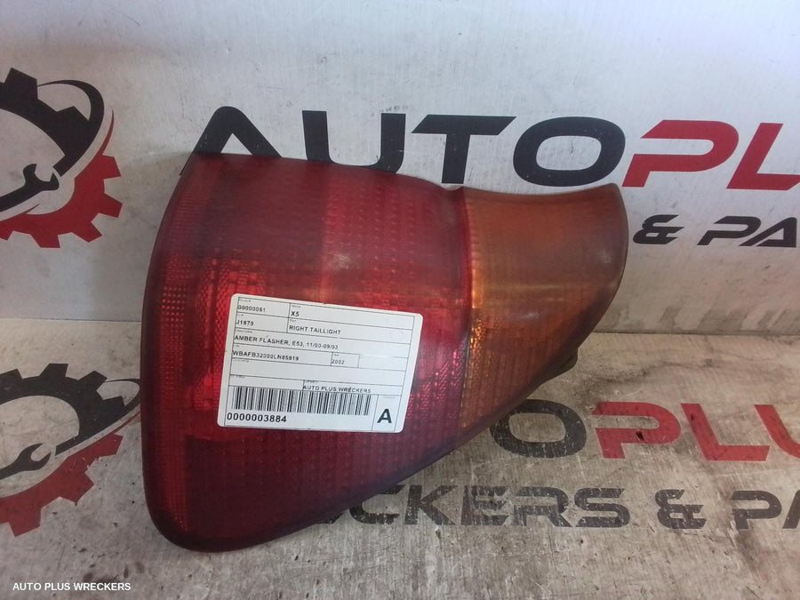 2002 Bmw X5 Right Taillight