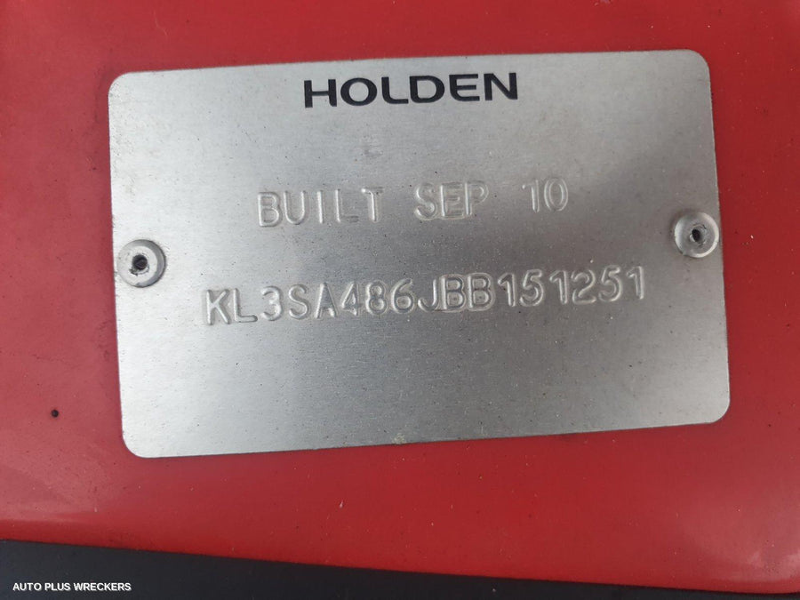 2010 Holden Barina Right Taillight