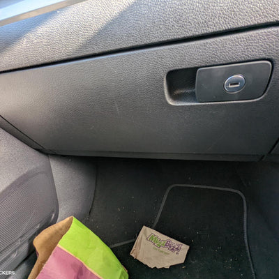 2011 Volkswagen Golf Left Rear Door Window