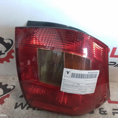 2001-2004 Toyota Corolla Left Taillight