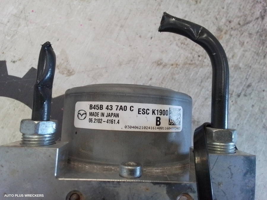 2016 Mazda 3 Abs Pump Modulator