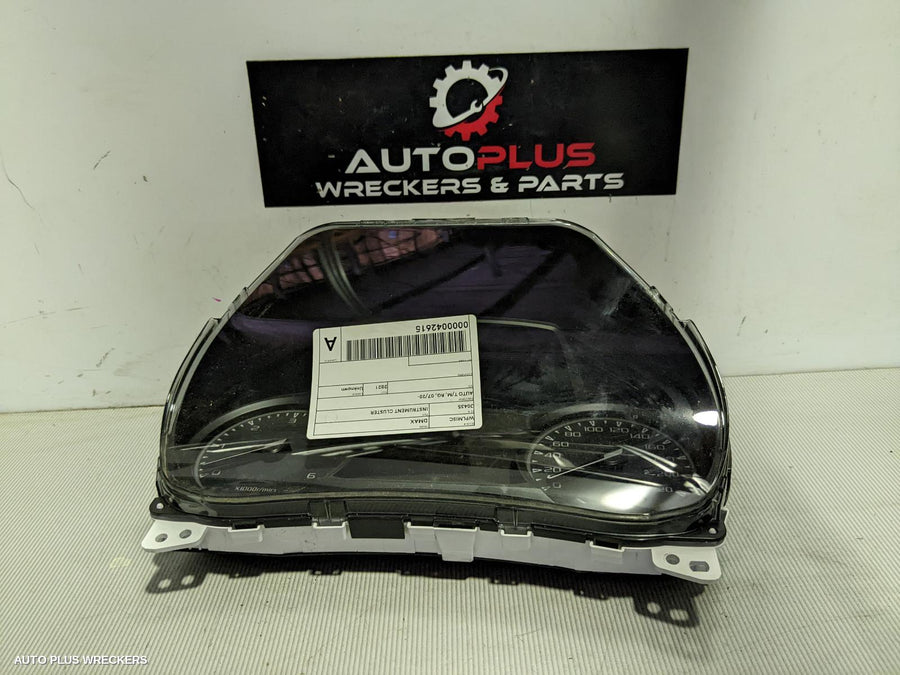 2021 Isuzu Dmax Instrument Cluster