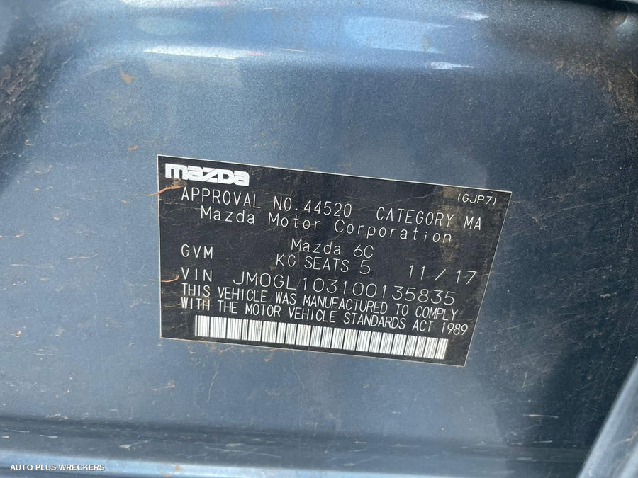 2017 Mazda 6 A C Condenser