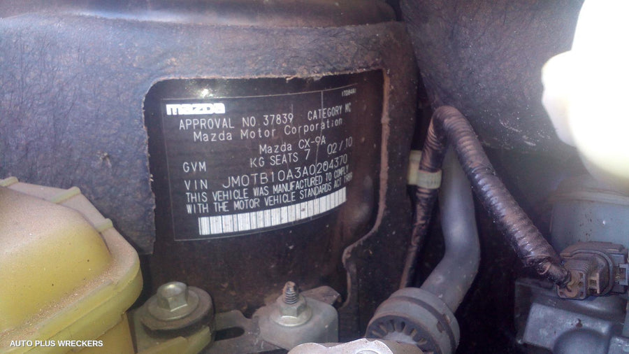 2010 Mazda Cx9 Left Front Door