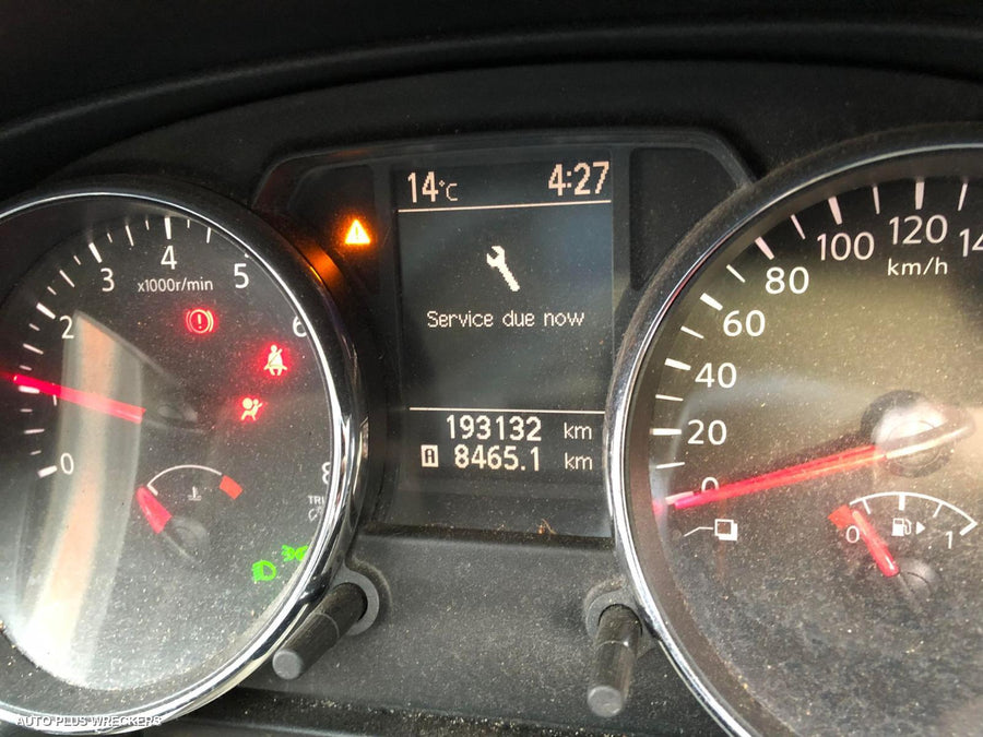 2011 Nissan Dualis Combination Switch