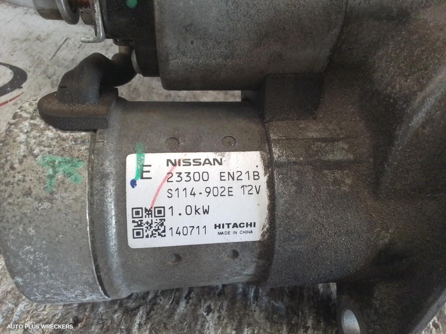 2012-2017 Nissan Pulsar Starter