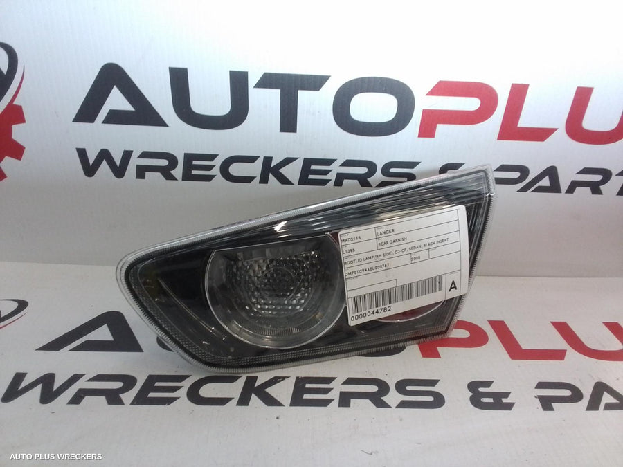 2008 MITSUBISHI LANCER REAR GARNISH