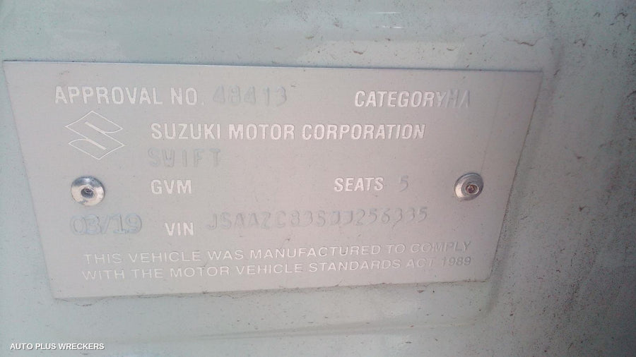 2019 Suzuki Swift Abs Pump Modulator