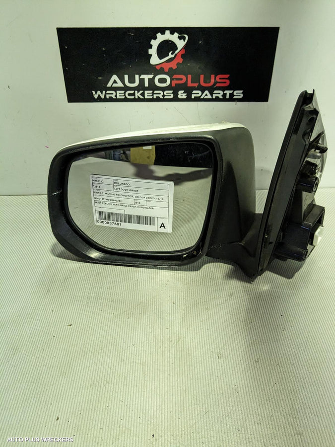 2012-2020 Holden Colorado Left Door Mirror