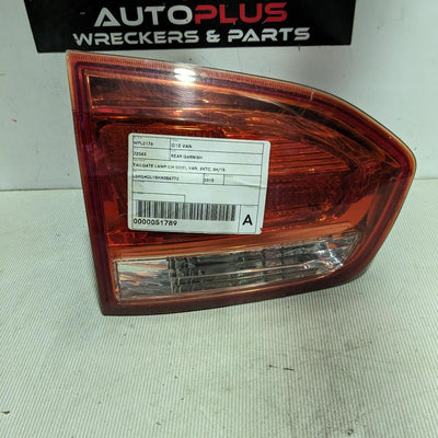 2015-2025 Ldv G10 Rear Garnish