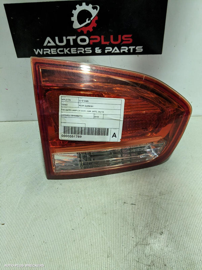 2015-2025 Ldv G10 Rear Garnish