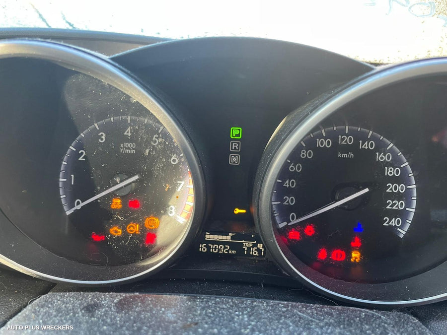 2013 Mazda 3 Left Rear Wnd Reg Motor