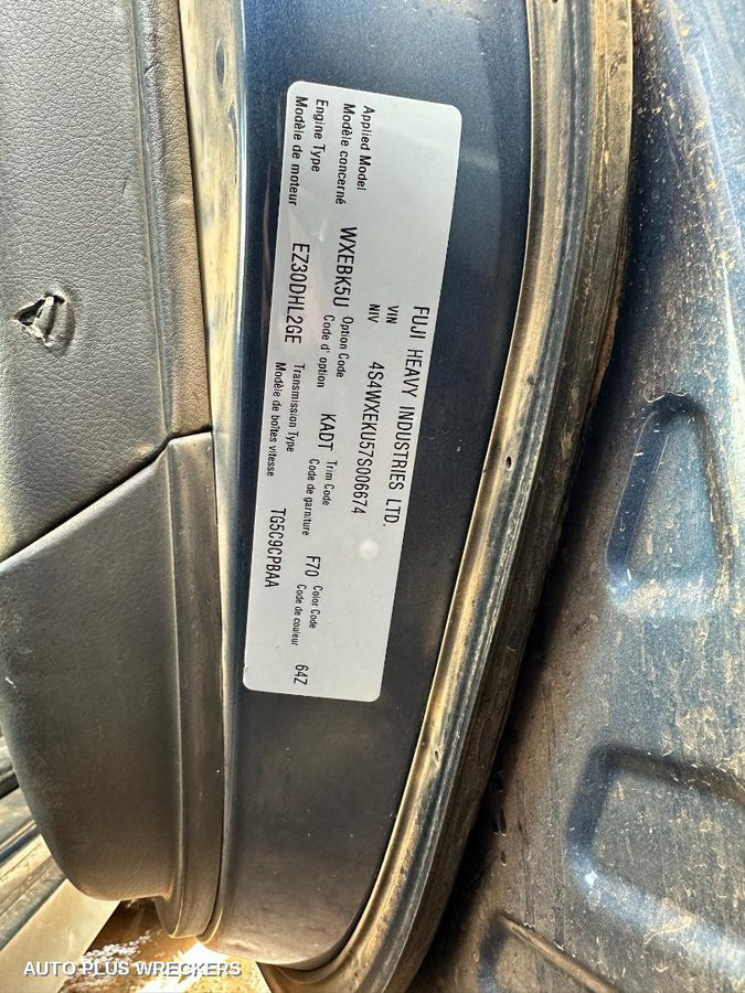 2007 Subaru Tribeca High Level Stoplight