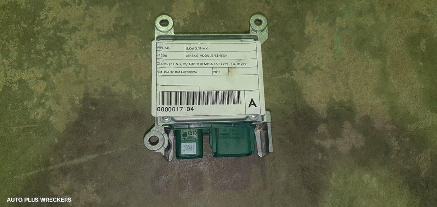 2010 Hyundai Iload/imax Airbag Module Sensor