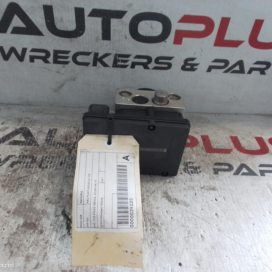 2005-2015 Nissan Navara Abs Pump Modulator