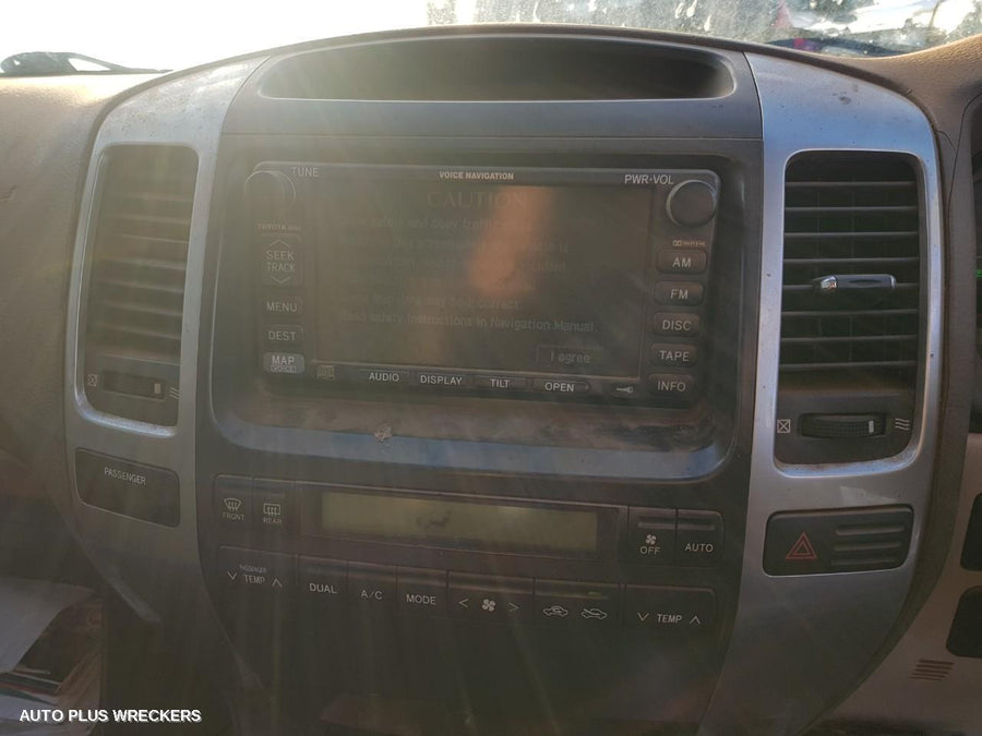 2003 Toyota Prado Radio Cd Dvd Sat Tv