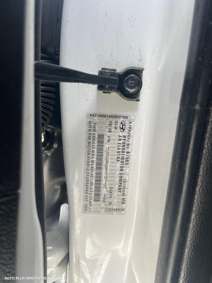 2018 Hyundai Elantra Caliper