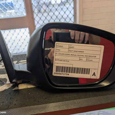 2017-2021 Suzuki Swift Right Door Mirror
