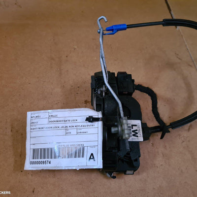 2011 Holden Cruze Door Boot Gate Lock