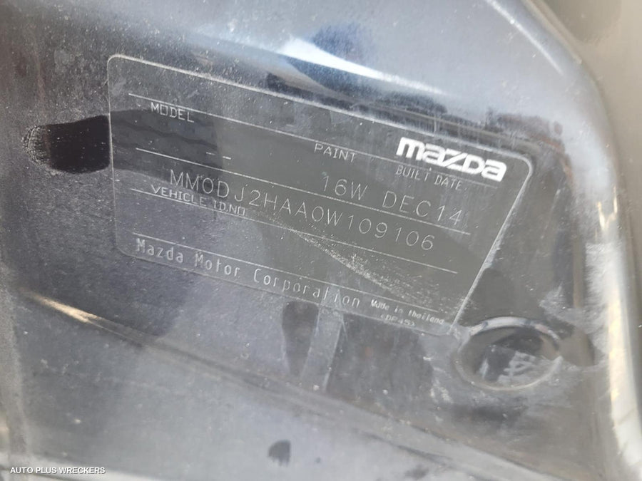 2015 Mazda 2 Steering Box Rack