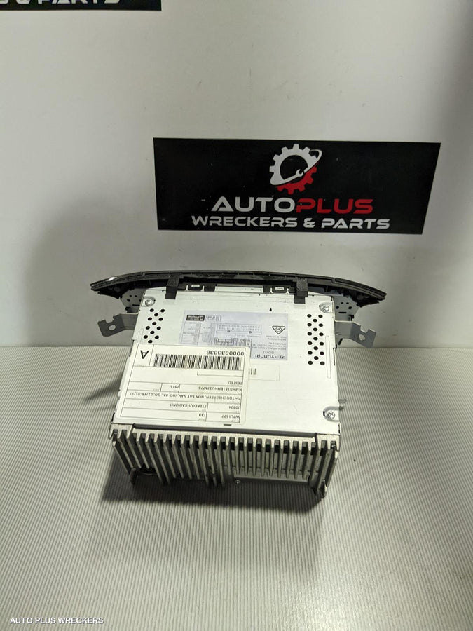 2016 Hyundai I30 Radio Cd Dvd Sat Tv