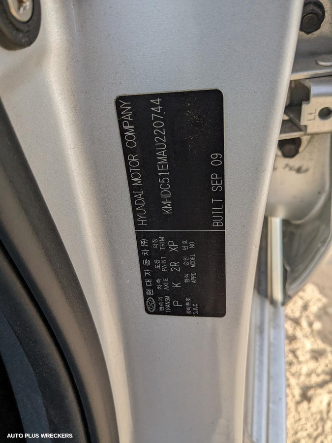 2009 Hyundai I30 Heater Fan Motor