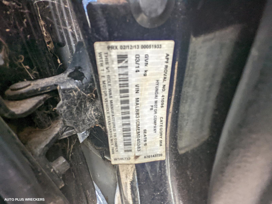 2014 Hyundai I20 Abs Pump Modulator