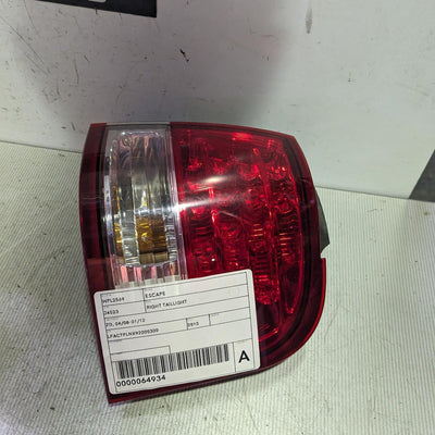 2008-2012 Ford Escape Right Taillight
