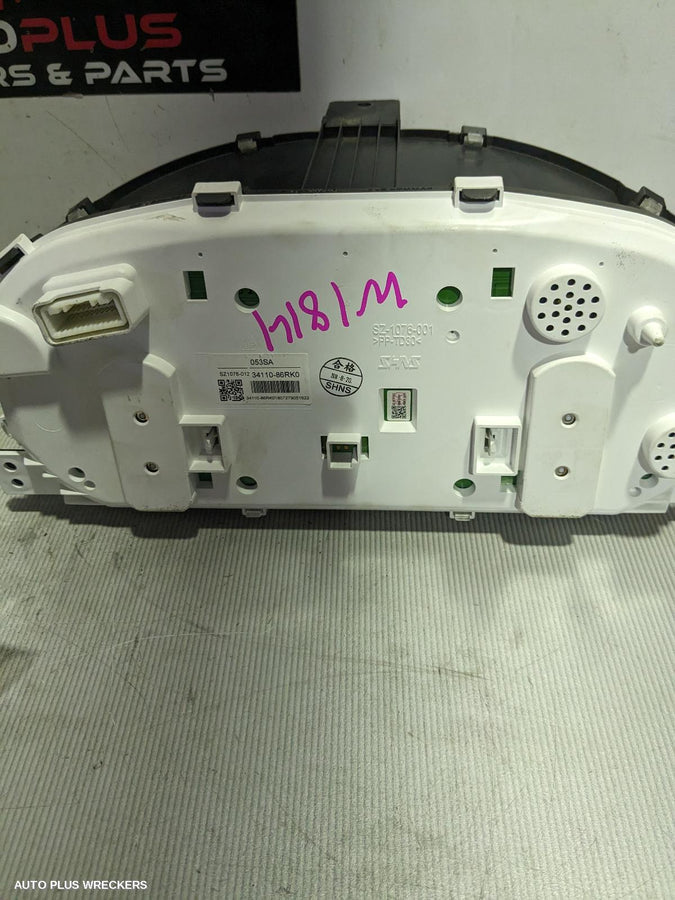 2015-2025 Suzuki Vitara Instrument Cluster