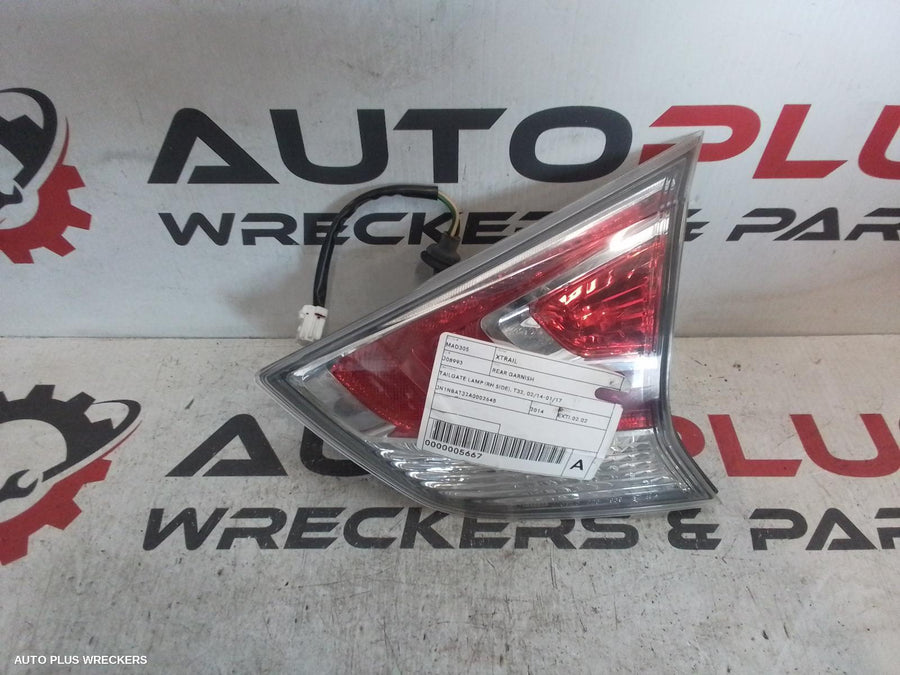 2014 Nissan Xtrail Rear Garnish