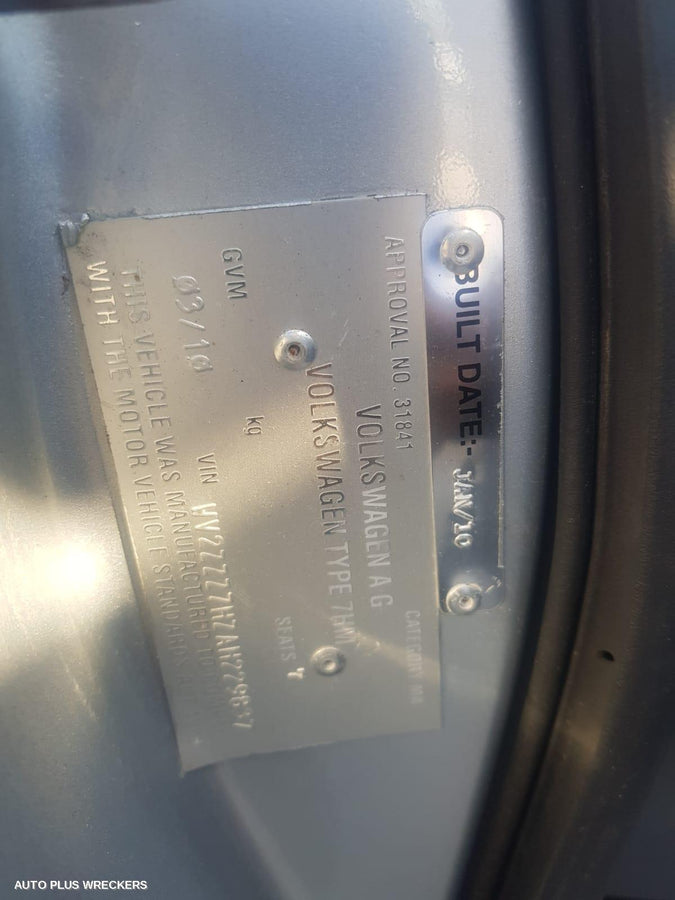 2010 Volkswagen Transporter Abs Pump Modulator