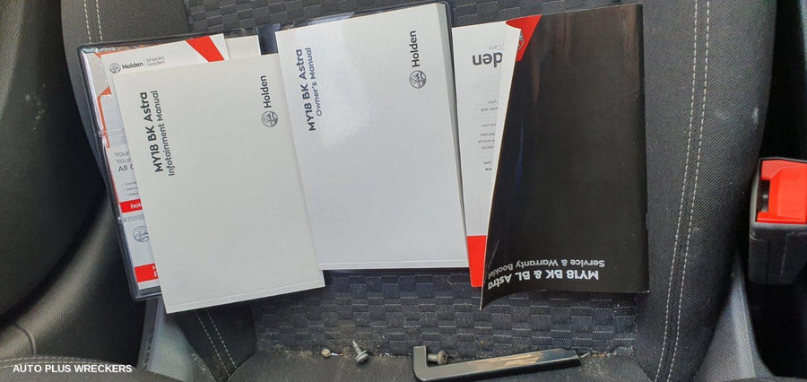 2019 Holden Astra Owners Handbook