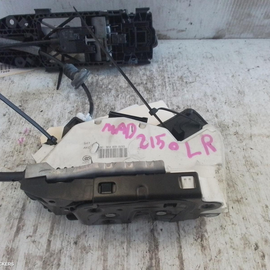 2016 Volkswagen Golf Door Boot Gate Lock