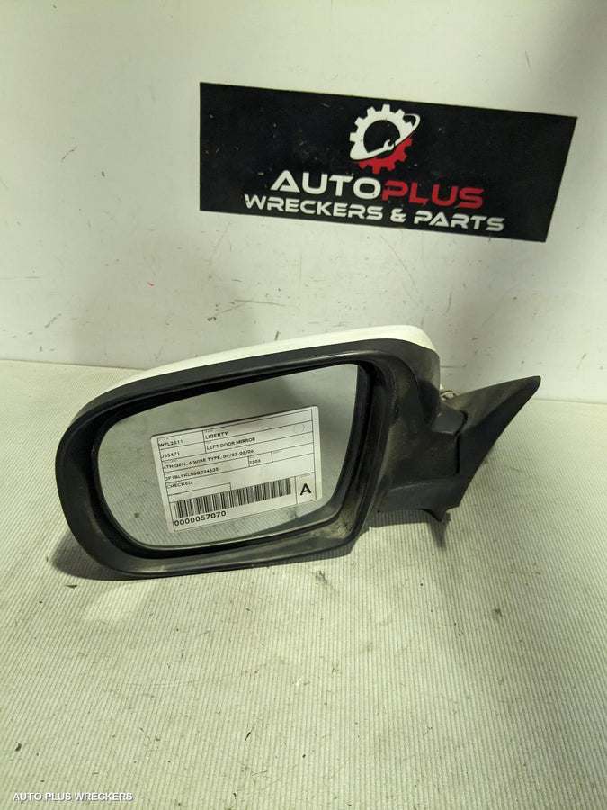 2003-2006 Subaru Liberty Left Door Mirror