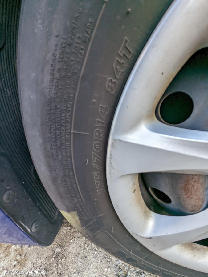 2014 HYUNDAI ACCENT BOOTLID TAILGATE