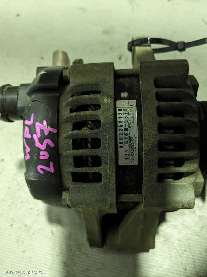 2014-2016 Isuzu Dmax Alternator