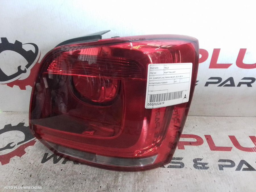 2011 Volkswagen Polo Right Taillight