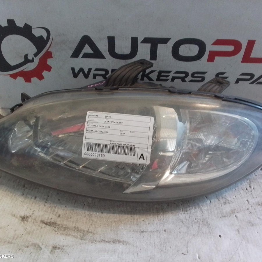 2005-2009 Holden Viva Left Headlamp